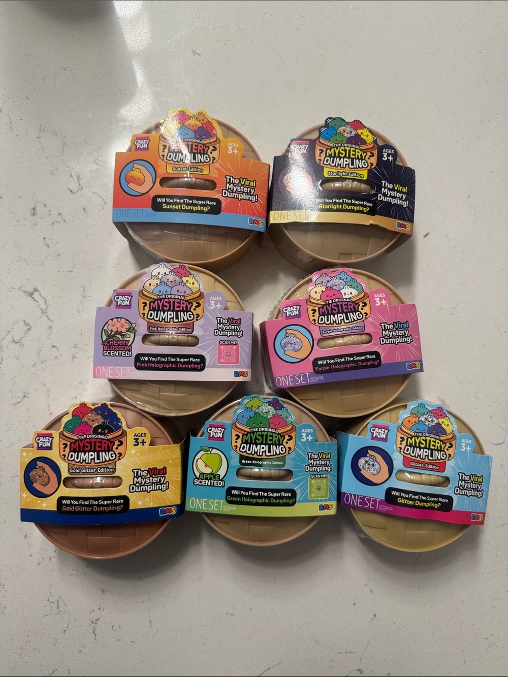 RMS Mystery Dumpling set of 7